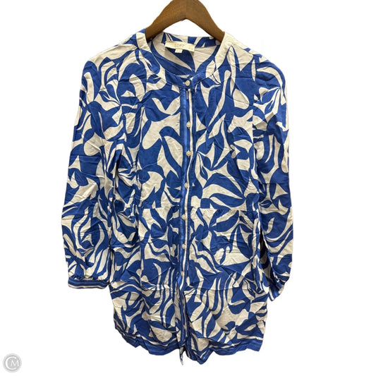 Top Long Sleeve By Loft In Blue, Size: S