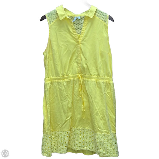 Dress Casual Midi By Elle In Yellow, Size: Xl