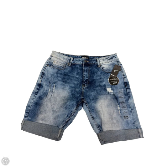 Shorts By William Rast In Blue Denim, Size: 4x