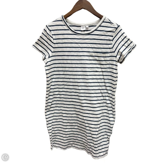Dress Casual Midi By Gap In Striped Pattern, Size: S