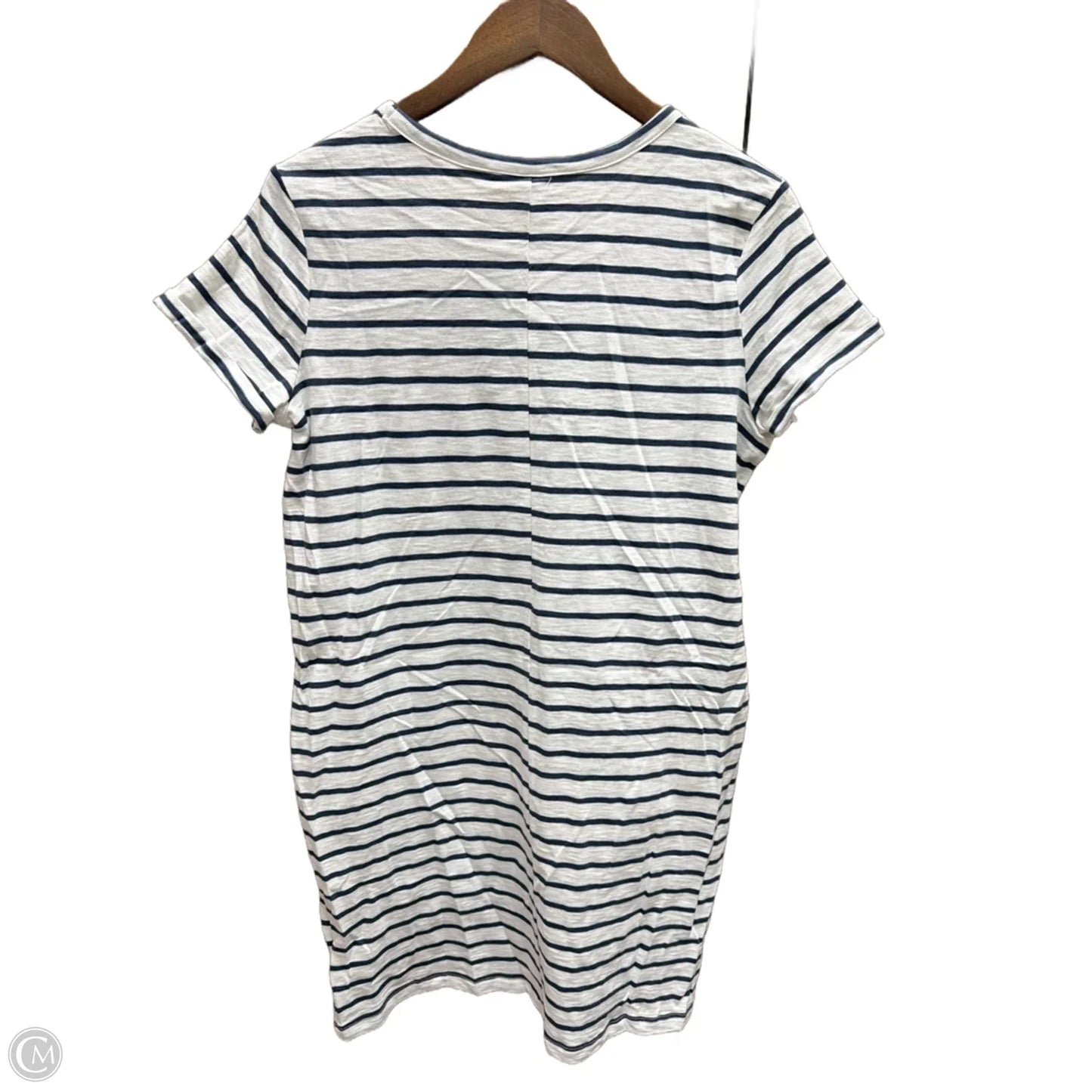 Dress Casual Midi By Gap In Striped Pattern, Size: S