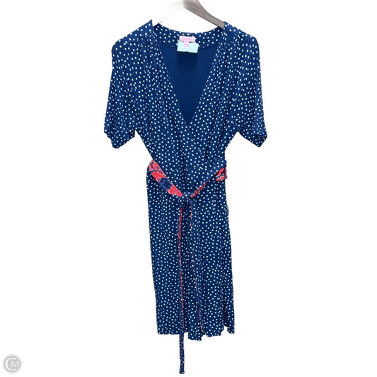 Dress Designer By Lilly Pulitzer In Polkadot Pattern, Size: Xl