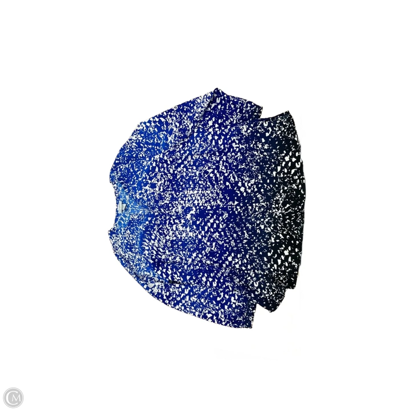 Top Long Sleeve By Catherines In Blue, Size: 1x