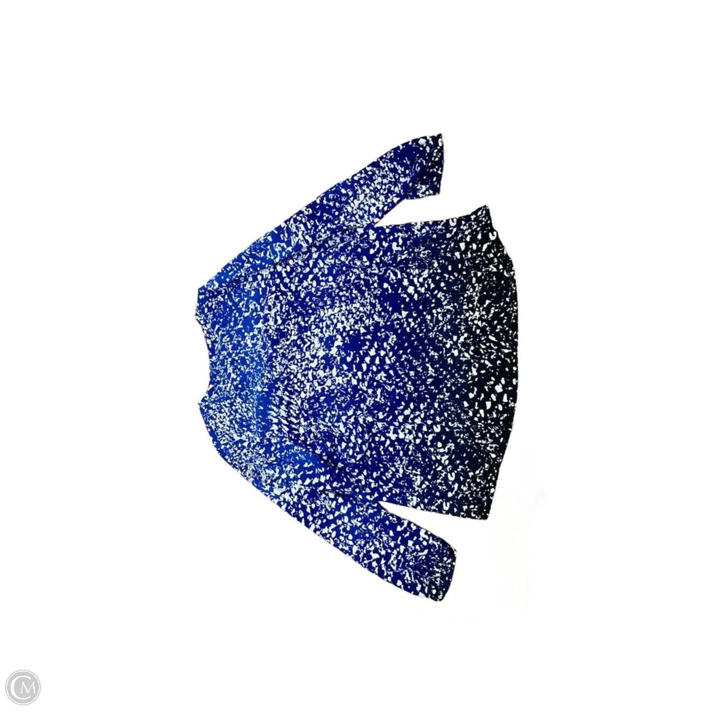 Top Long Sleeve By Catherines In Blue, Size: 1x