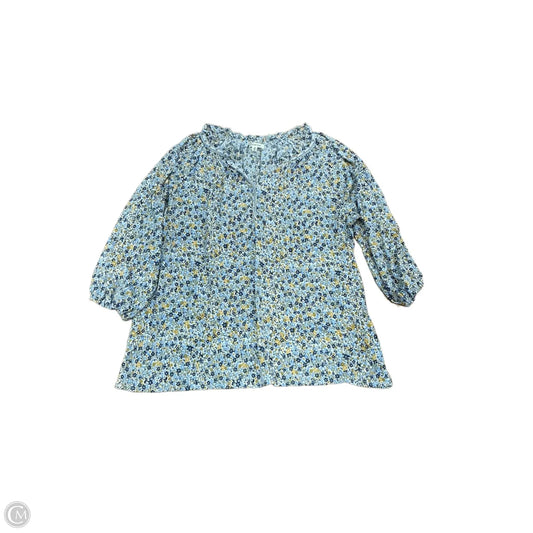 Top Long Sleeve By Max Studio In Floral Print, Size: 2x