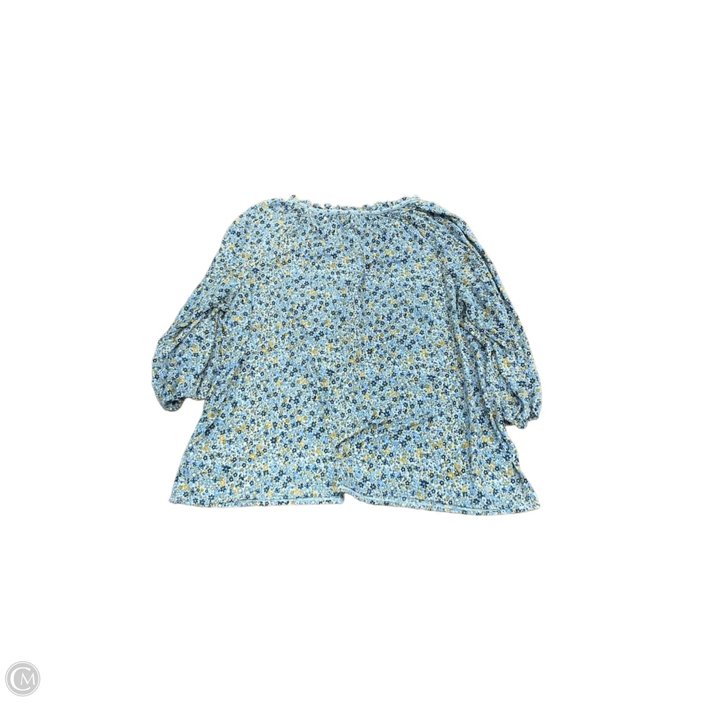 Top Long Sleeve By Max Studio In Floral Print, Size: 2x