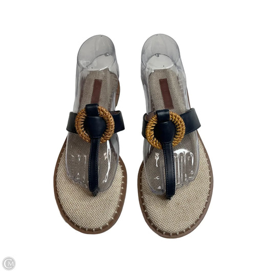 Sandals Flats By Nautica In Blue, Size: 8.5