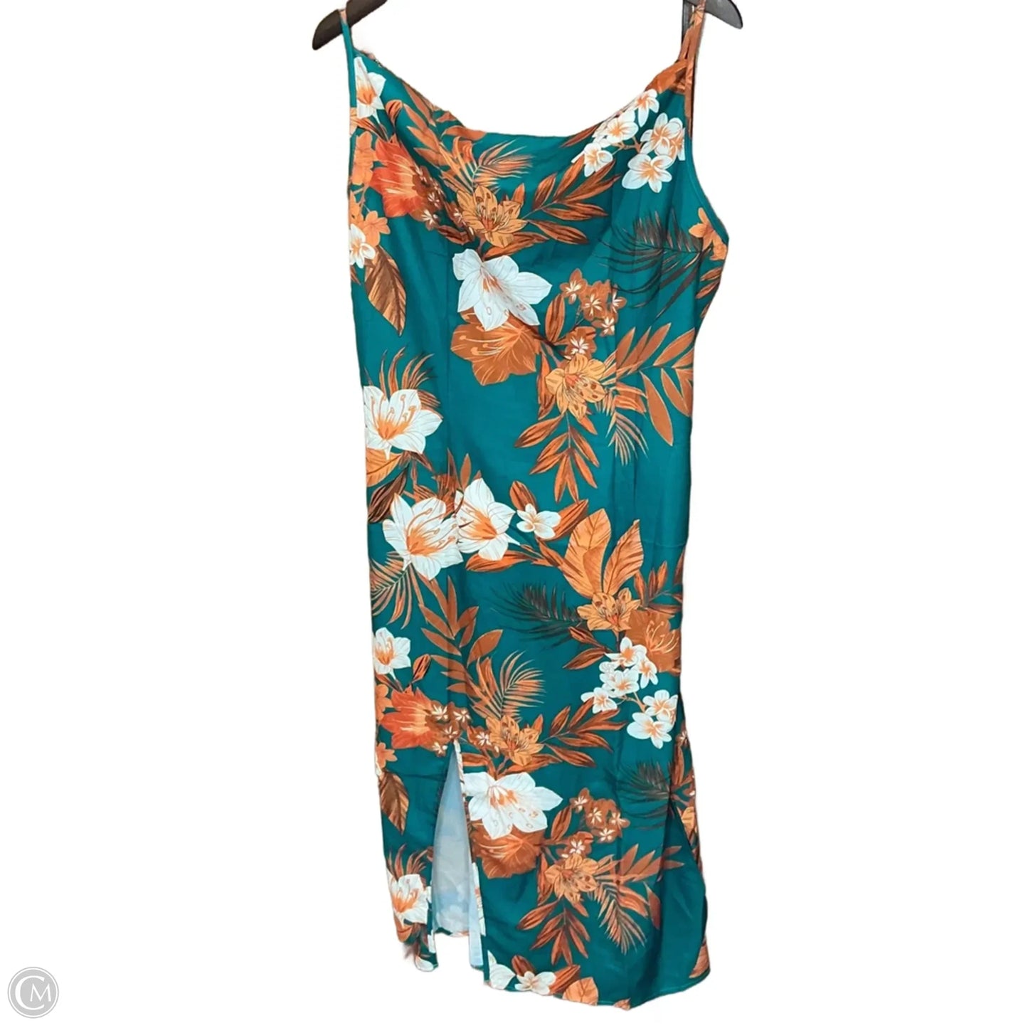 Dress Casual Maxi By Shein In Green, Size: Xl