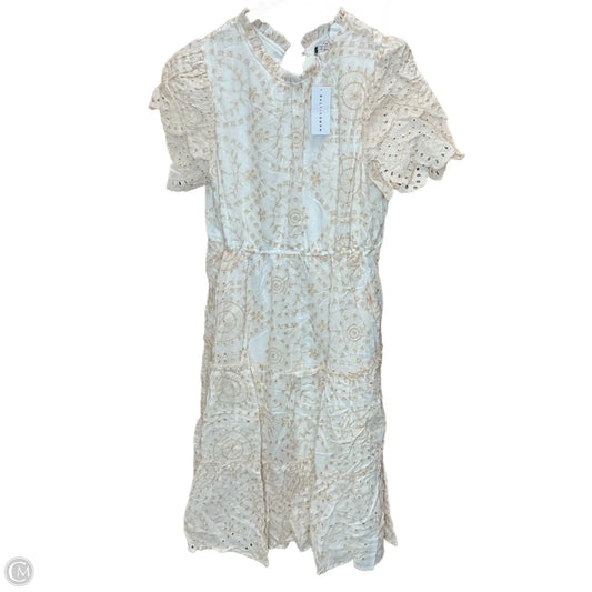 Dress Casual Maxi By Baltic Born In Cream, Size: 1x