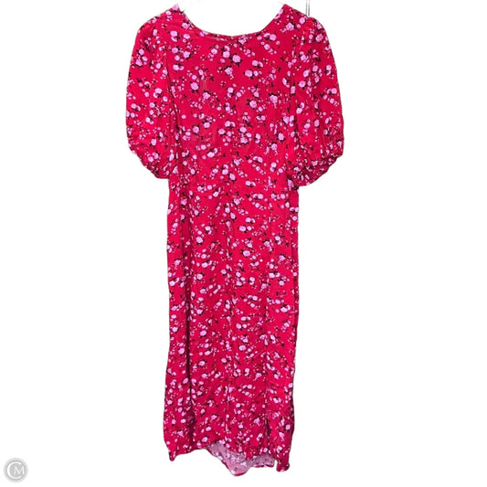 Dress Casual Maxi By Old Navy In Red, Size: Xl