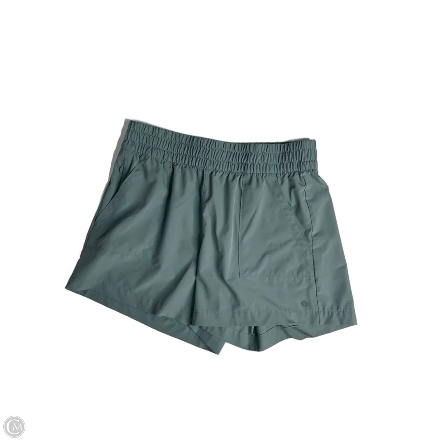 Athletic Shorts By Apana In Grey, Size: M