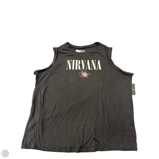 Top Sleeveless By Torrid In Black, Size: 1x