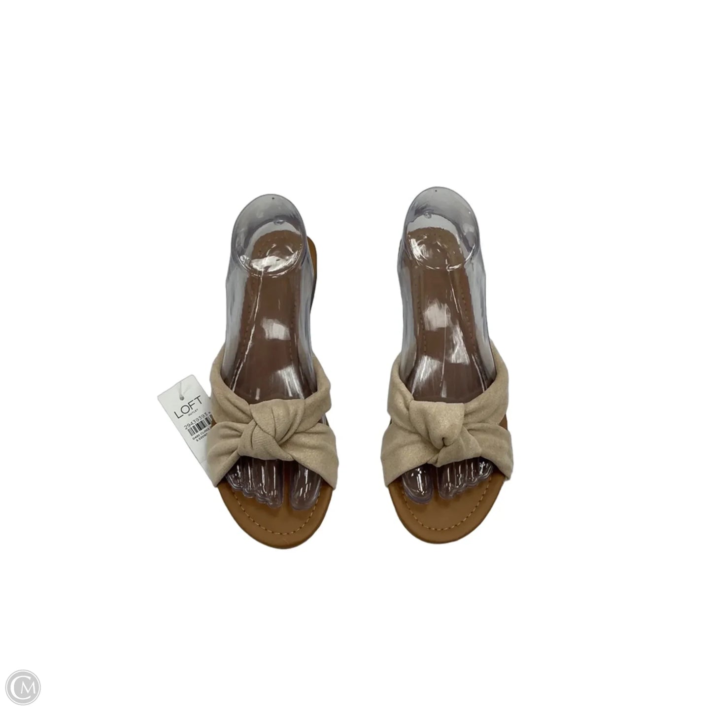 Sandals Flats By Loft In Tan, Size: 8