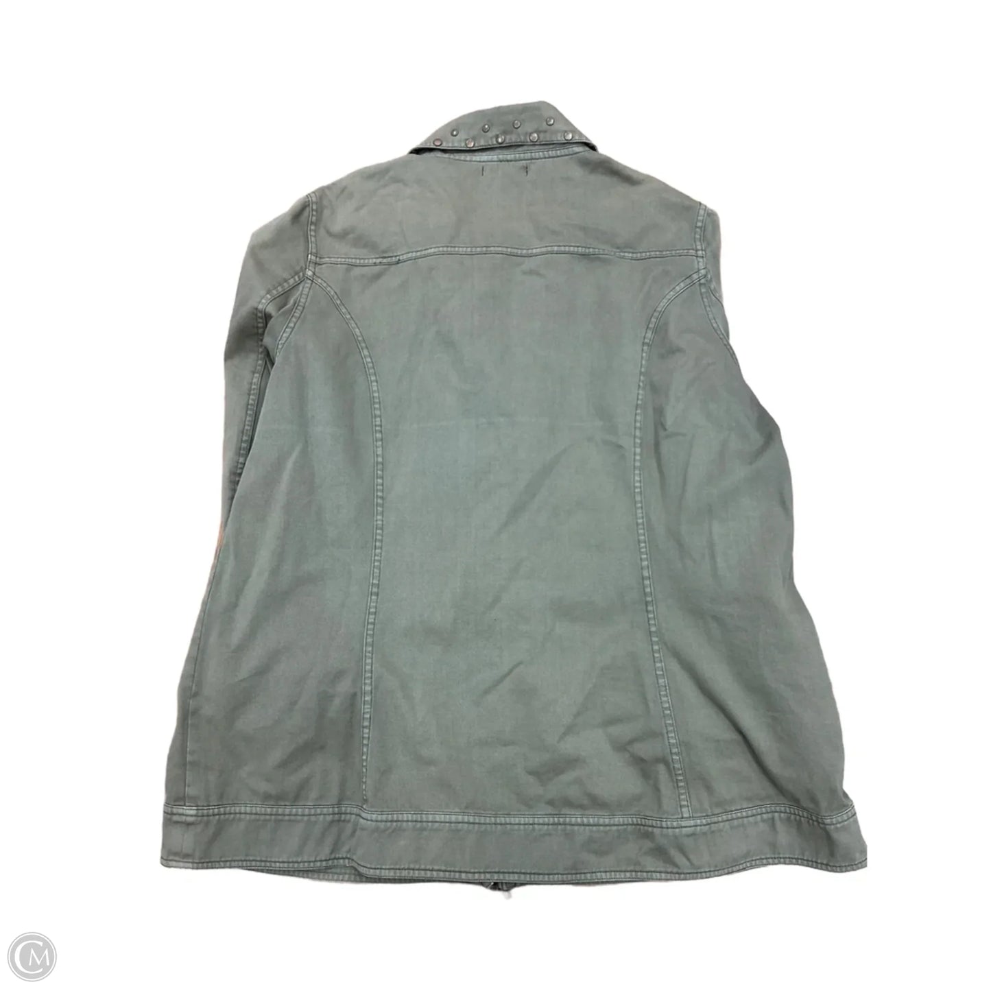 Jacket Utility By Torrid In Green, Size: 1x