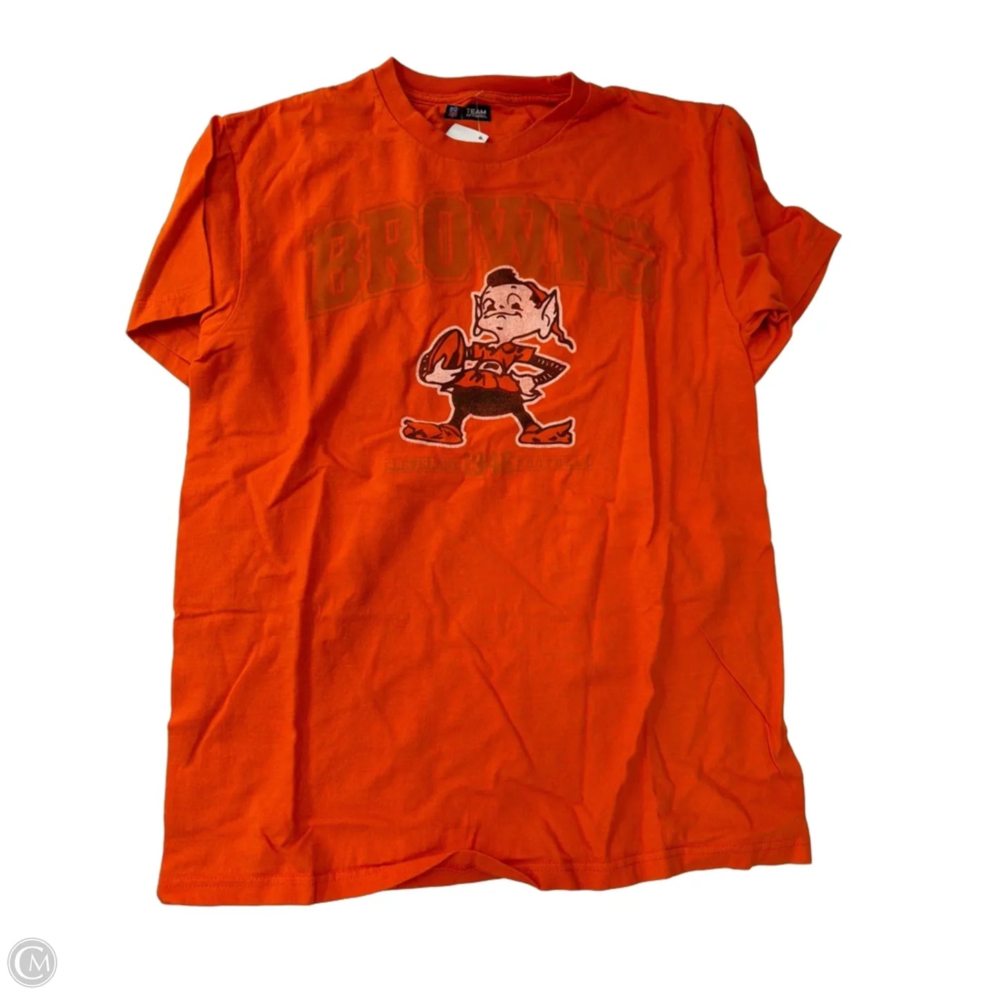 Top Short Sleeve By Nfl In Orange, Size: M
