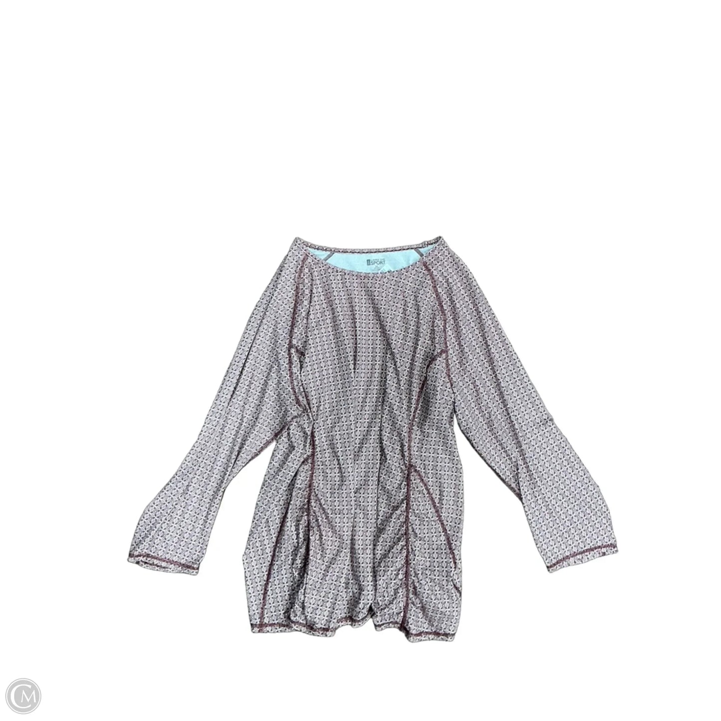 Top Long Sleeve By Lands End In Pink, Size: 3x