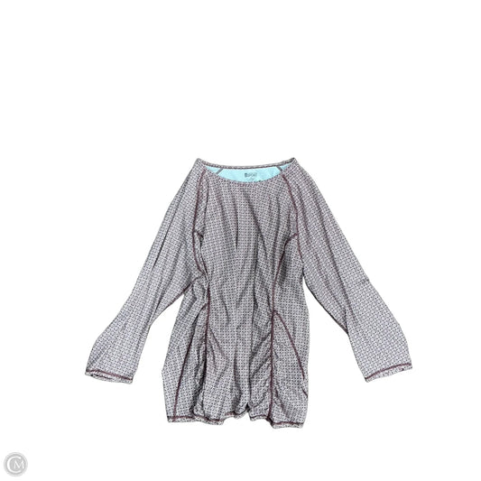 Top Long Sleeve By Lands End In Pink, Size: 3x