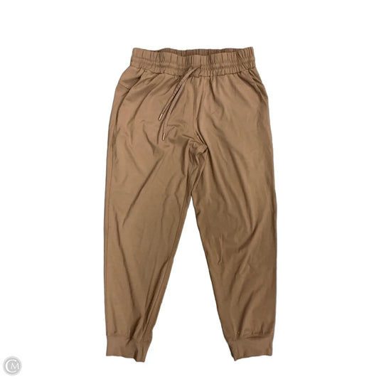 Athletic Pants By Members Mark In Brown, Size: L