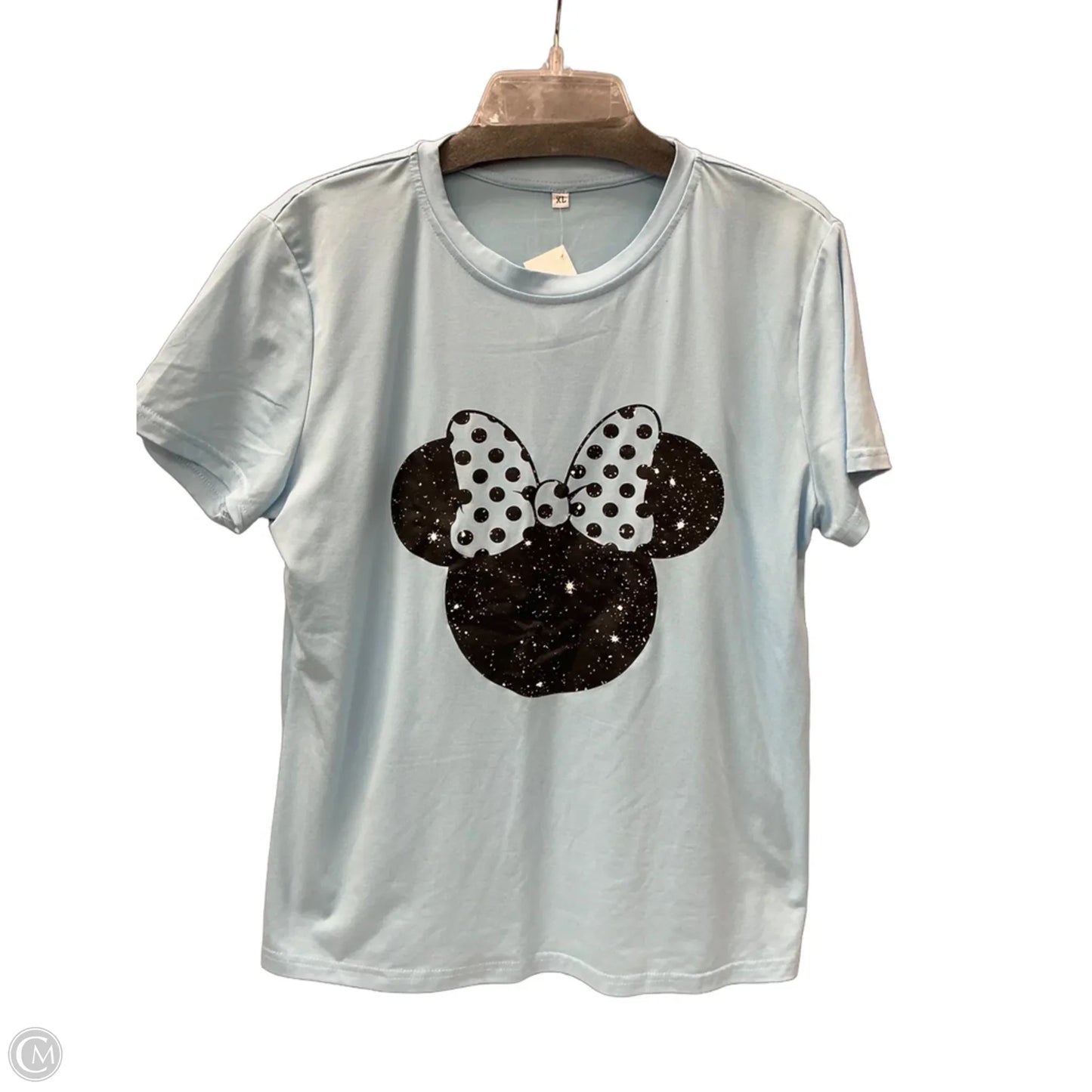 Top Short Sleeve By Clothes Mentor In Blue, Size: Xl