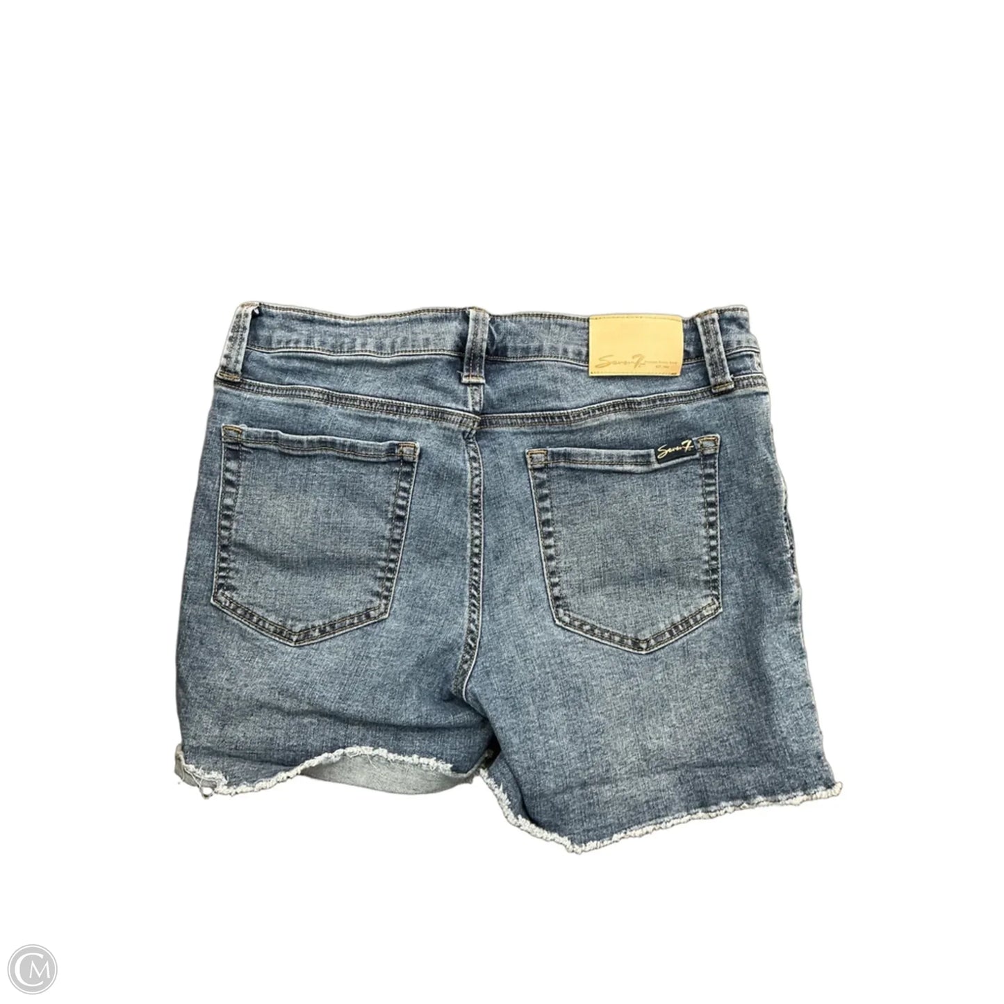 Shorts By Seven 7 In Blue Denim, Size: 8