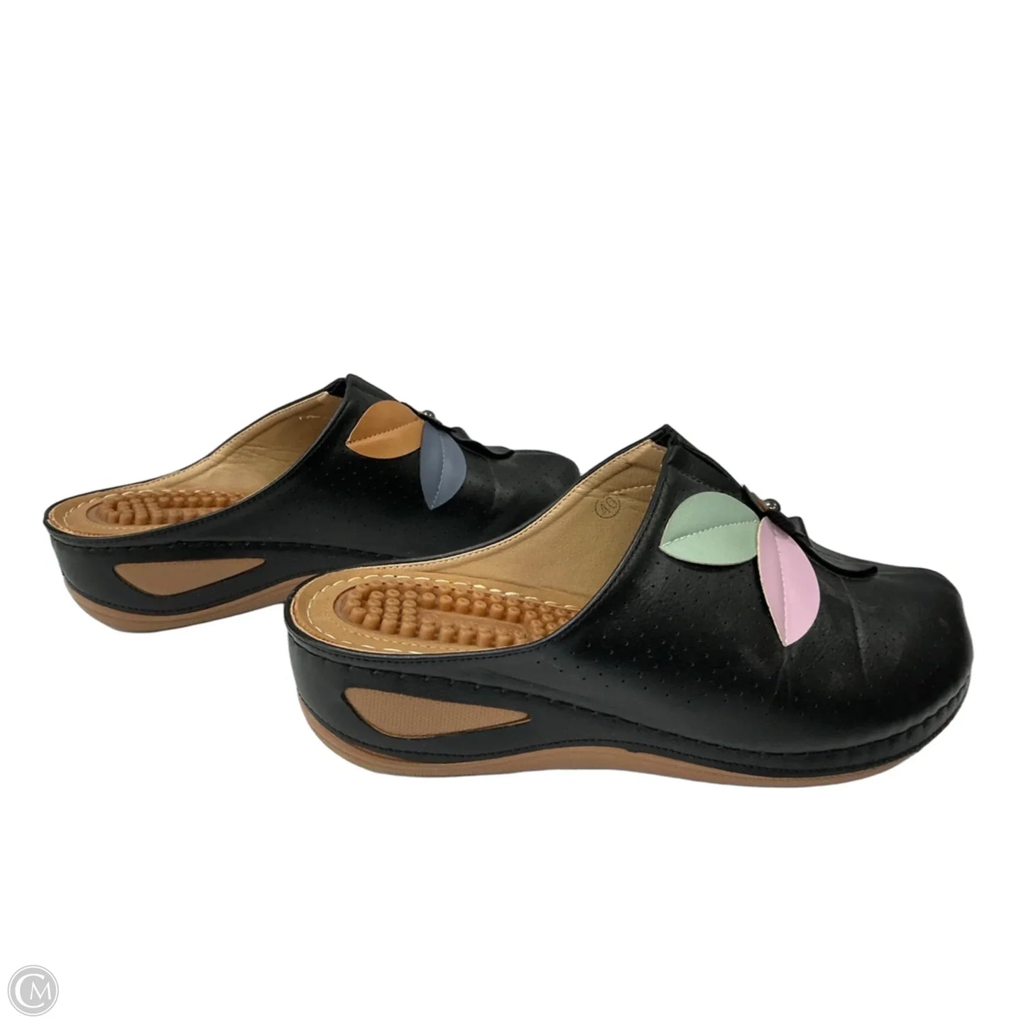 Shoes Flats By Clothes Mentor In Black, Size: 8