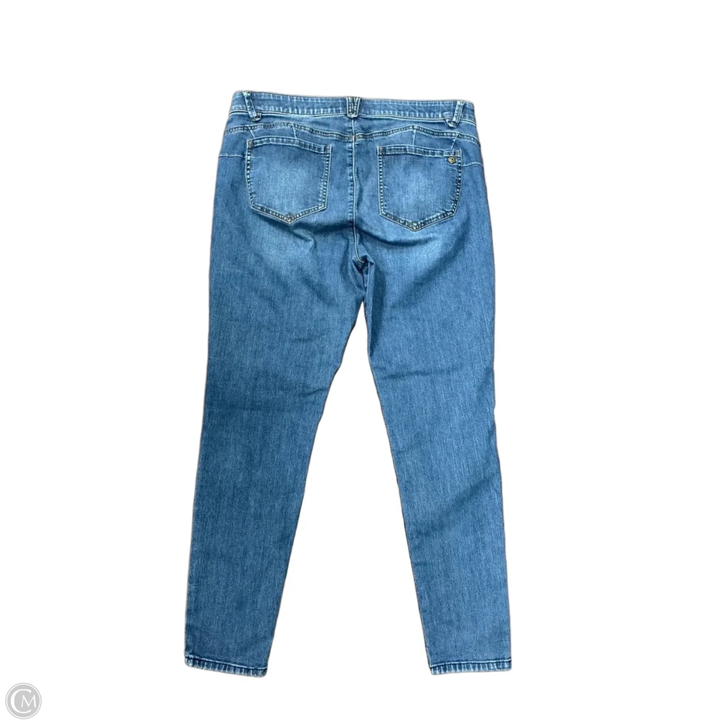 Jeans Skinny By Democracy In Blue Denim, Size: 16