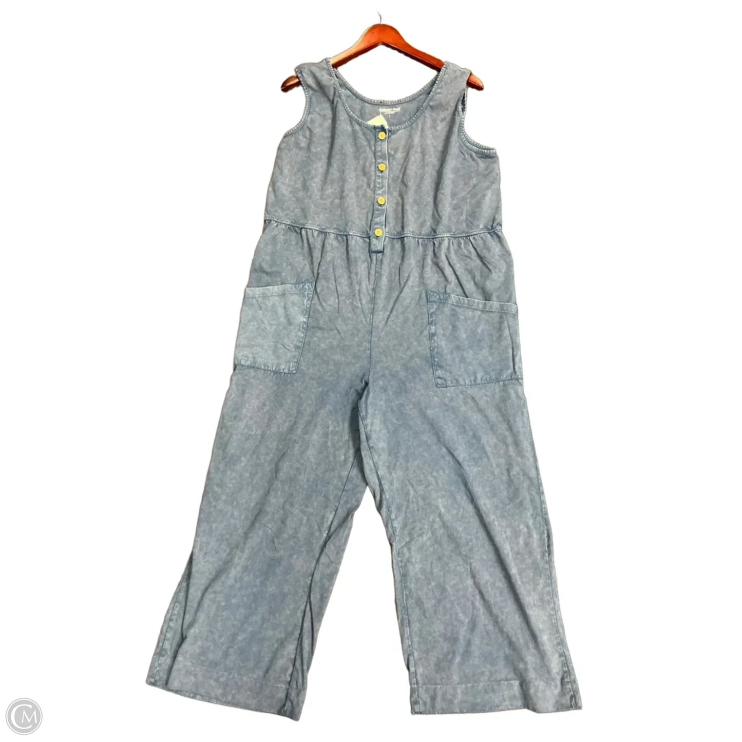 Jumpsuit By Coldwater Creek In Blue, Size: L