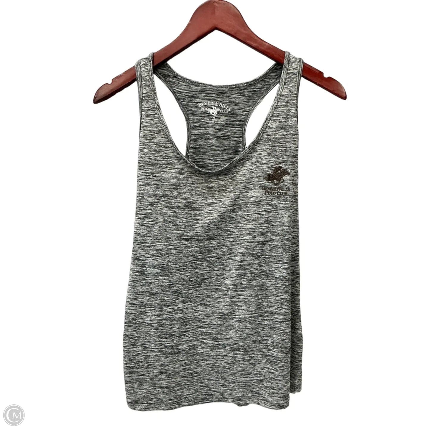 Tank Top By Beverly Hills Polo Club In Grey, Size: M