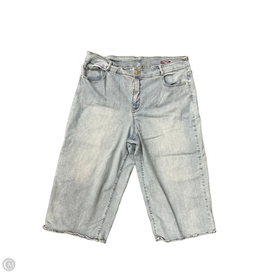 Jeans Wide Leg By Gloria Vanderbilt In Blue Denim, Size: 20