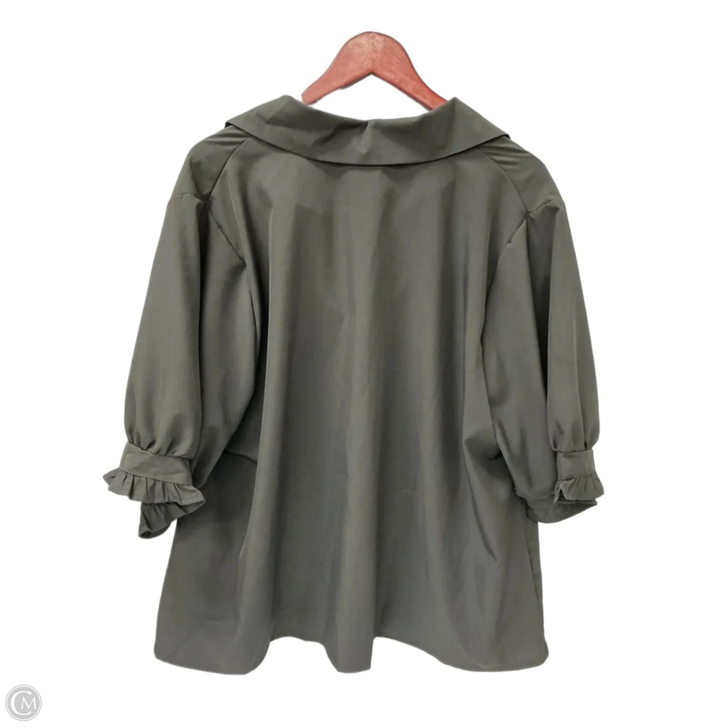 Top Short Sleeve By Shein In Black, Size: 3x