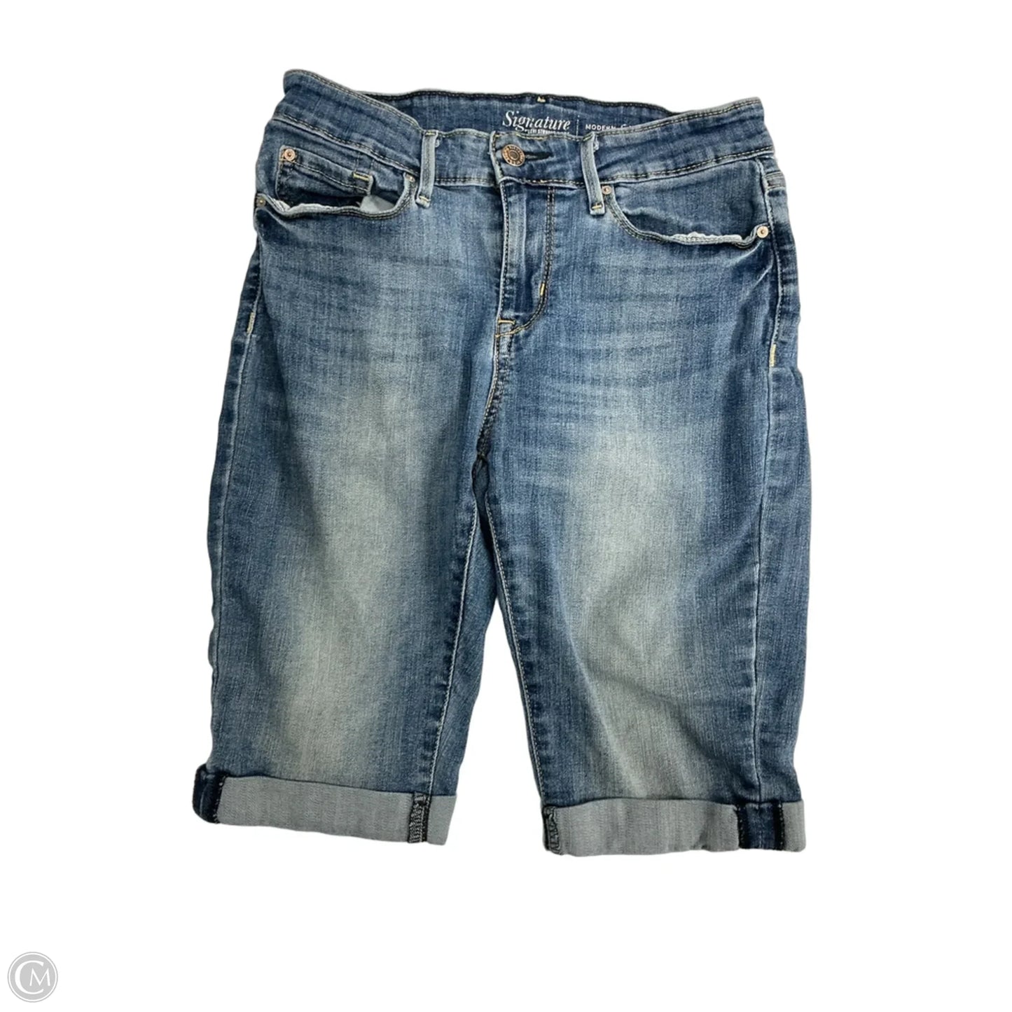 Shorts By Levis In Blue Denim, Size: 8