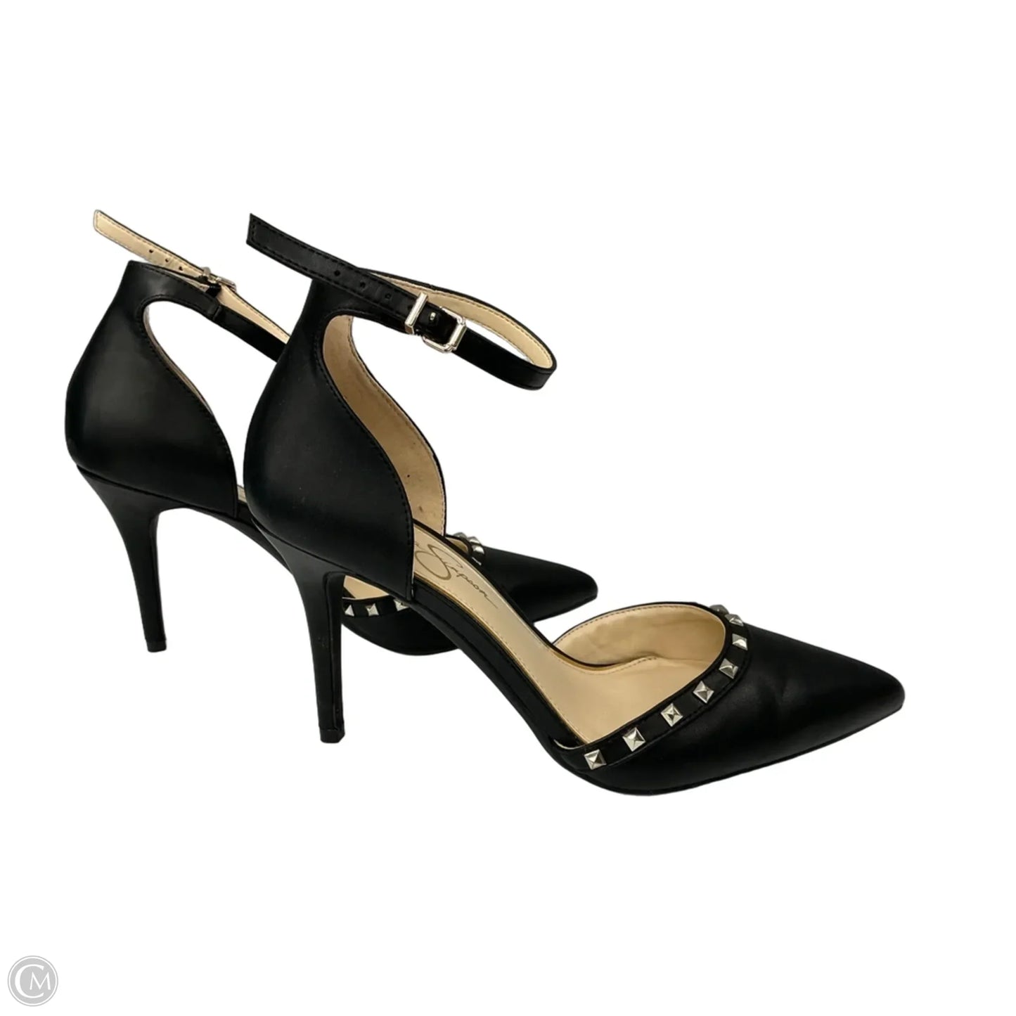 Shoes Heels Stiletto By Jessica Simpson In Black, Size: 9