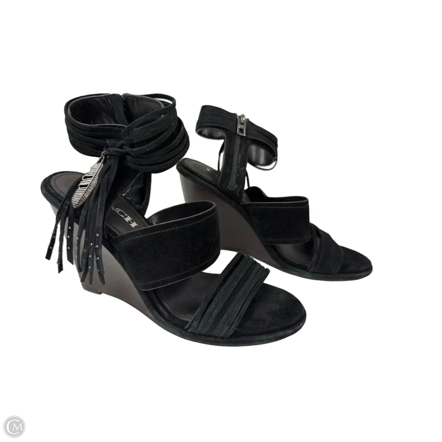Shoes Designer By Coach In Black, Size: 8