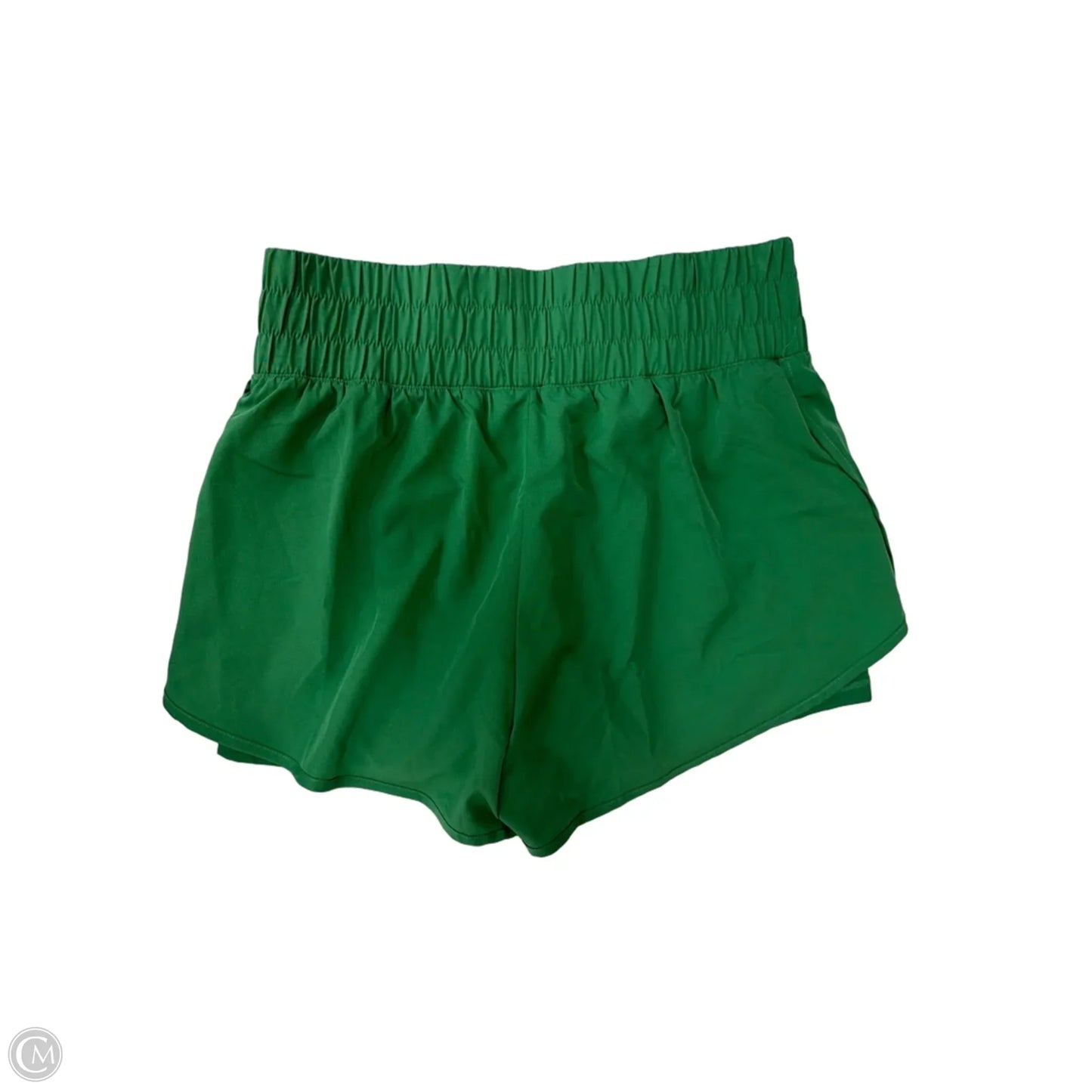 Athletic Shorts By Clothes Mentor In Green, Size: M
