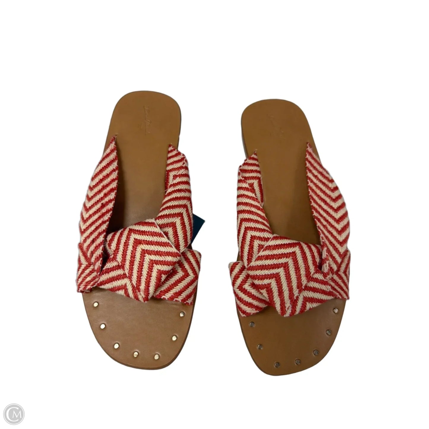 Sandals Flats By Universal Thread In Orange, Size: 10