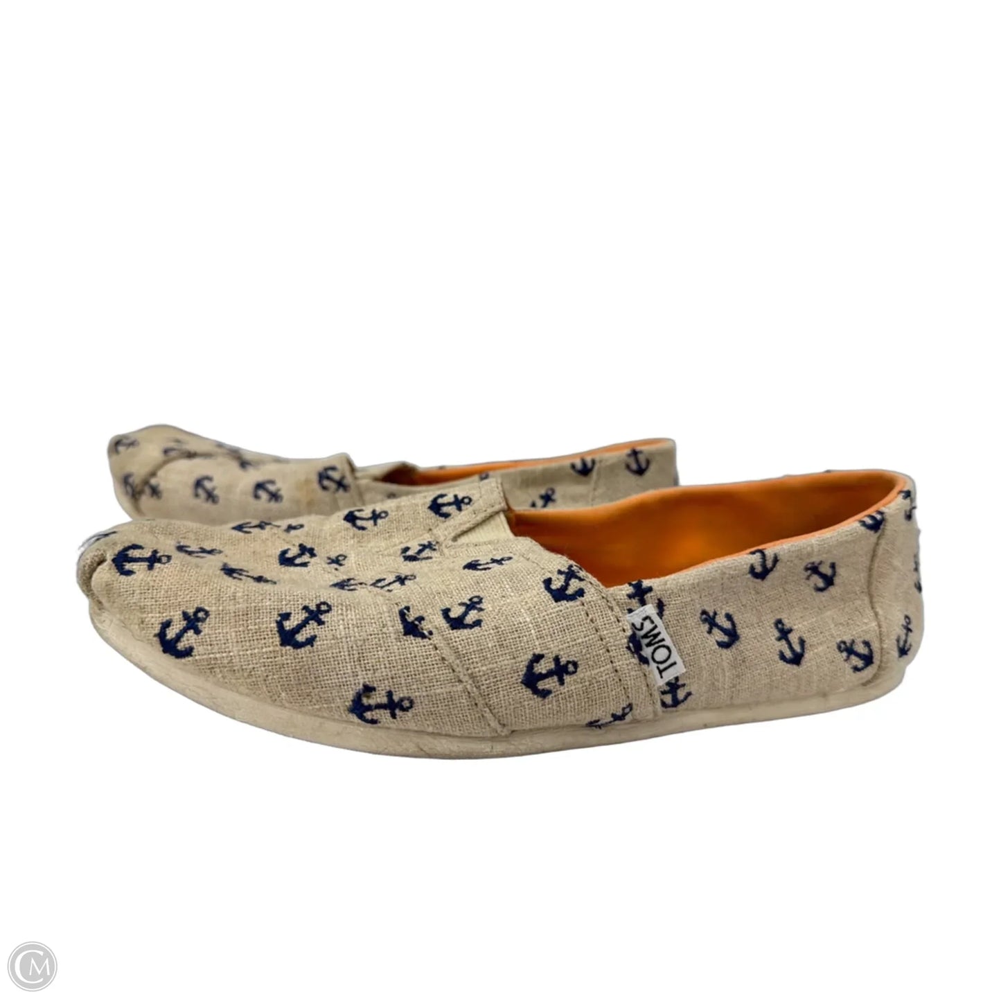 Shoes Flats By Toms In Tan, Size: 8.5