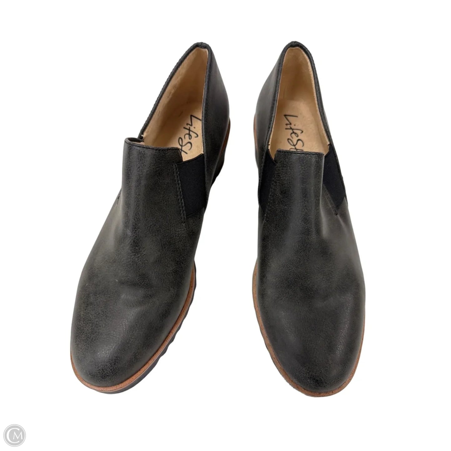 Shoes Heels Platform By Life Stride In Black, Size: 8.5