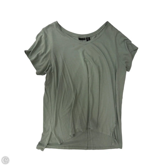 Top Short Sleeve By Tahari In Green, Size: 2x