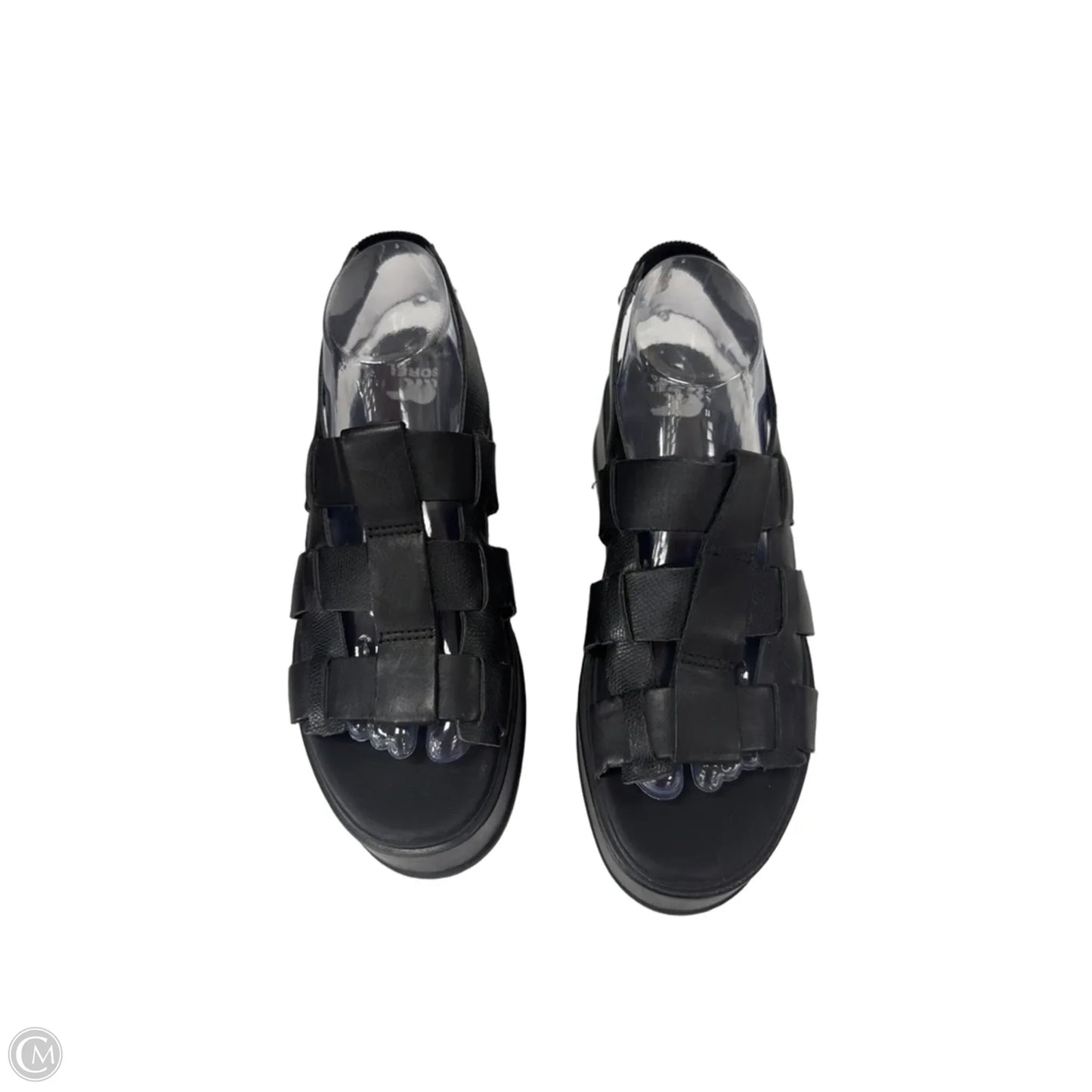 Sandals Flats By Sorel In Black, Size: 8.5