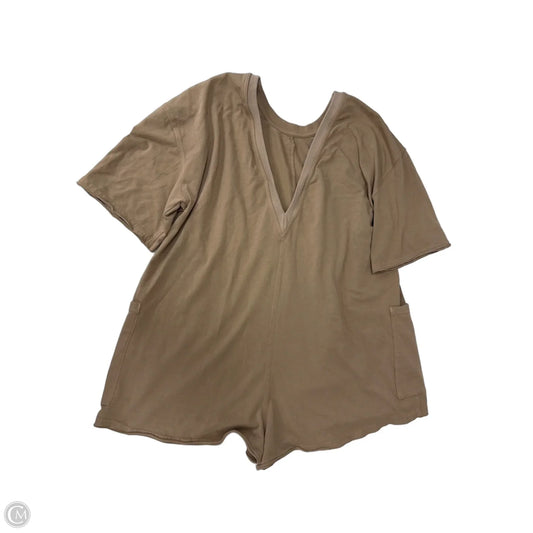 Romper By Free People In Tan, Size: S