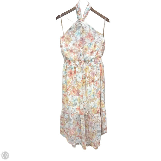 Dress Casual Maxi By Maurices In Floral Print, Size: M