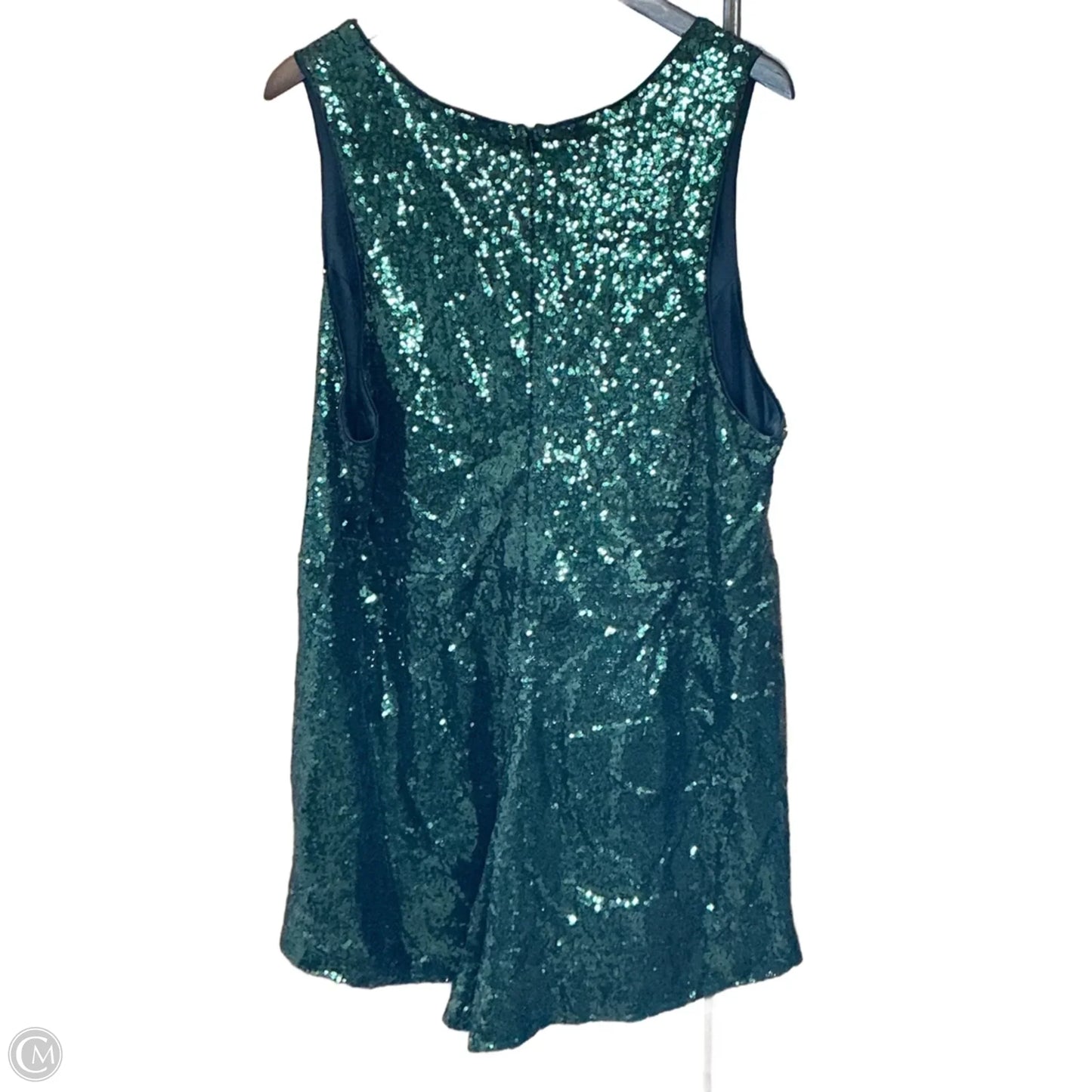Romper By Forever 21 In Green, Size: 3x
