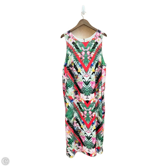 Dress Casual Maxi By Gibson And Latimer In Floral Print, Size: 3x