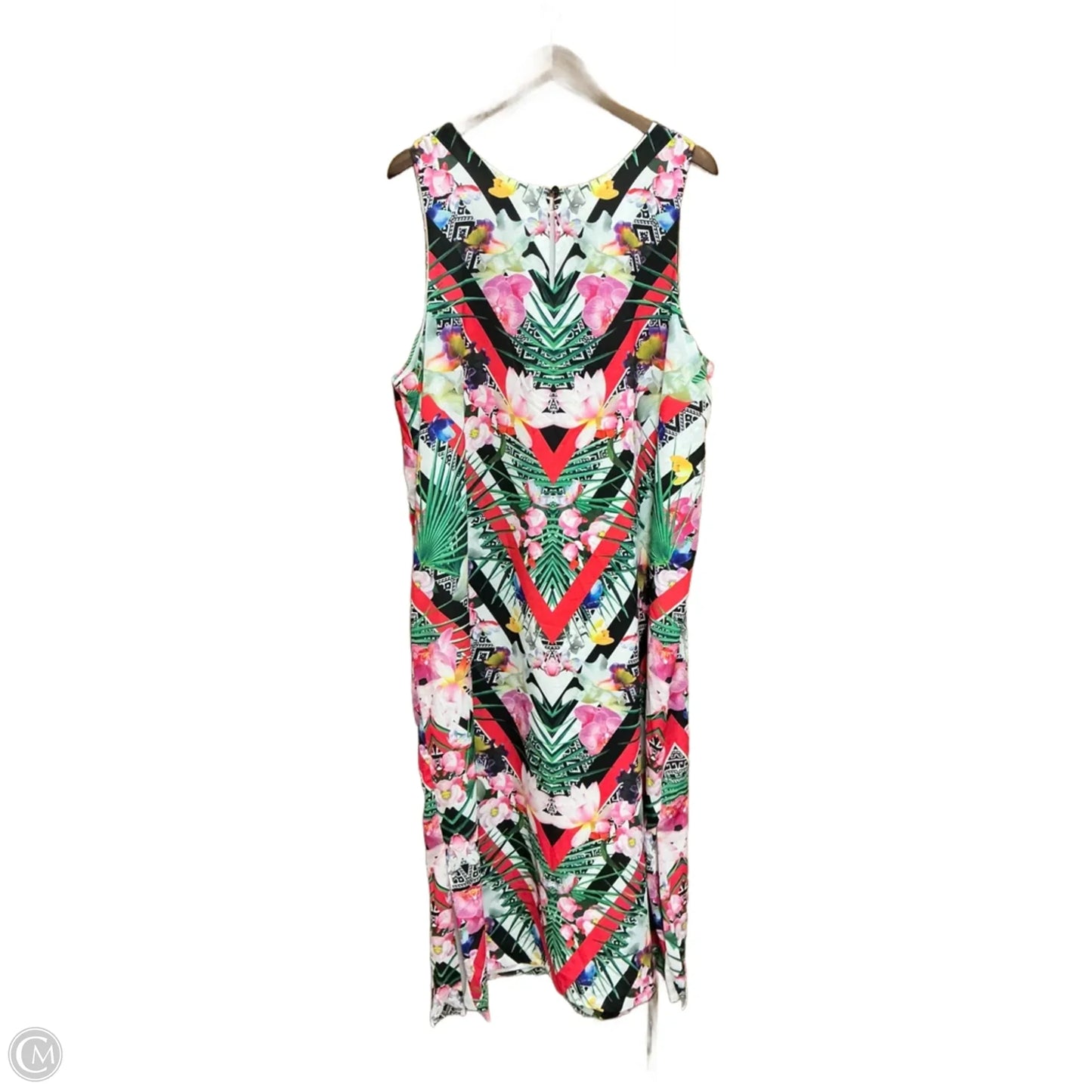 Dress Casual Maxi By Gibson And Latimer In Floral Print, Size: 3x