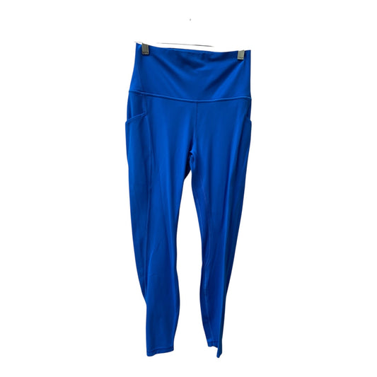 Athletic Leggings By Lululemon In Blue, Size:6