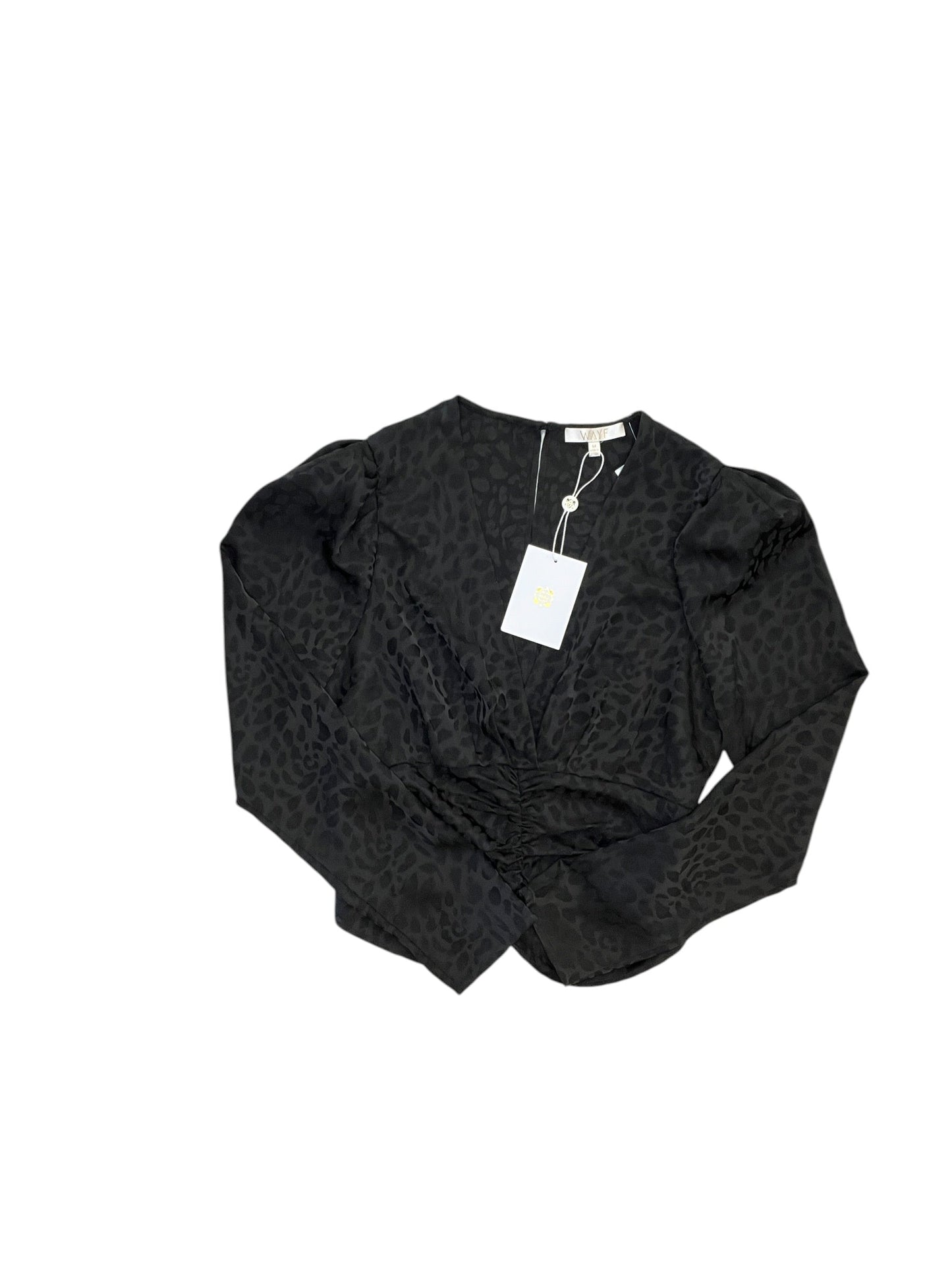 Blouse Ls By Wayf In Black, Size:M