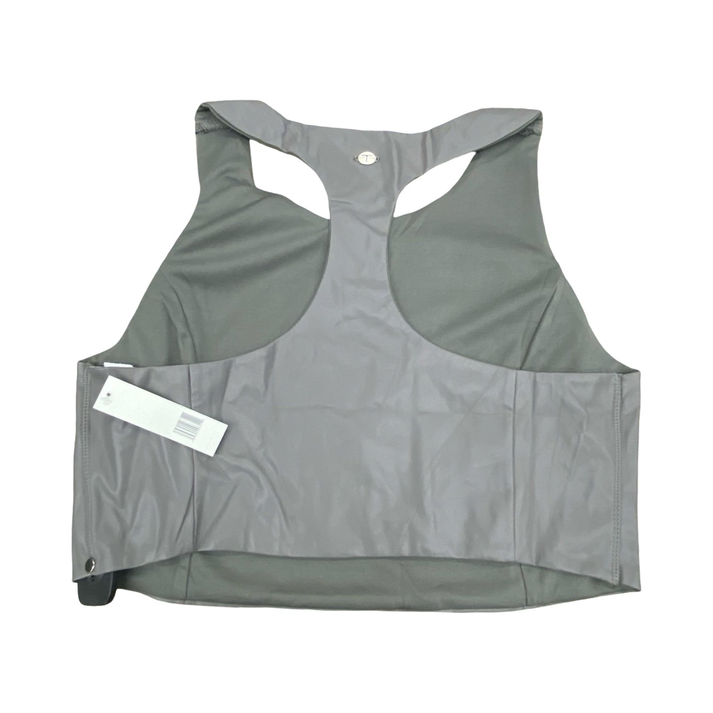 Athletic Bra By Tahari In Grey, Size:1X
