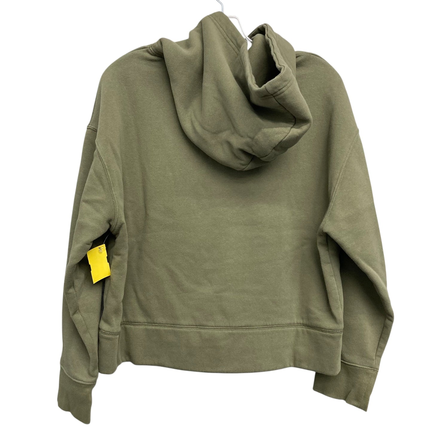 Sweatshirt Hoodie By Zara In Green, Size:M