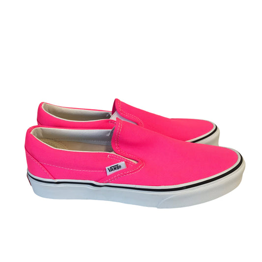 Shoes Flats By Vans In Pink, Size:7.5