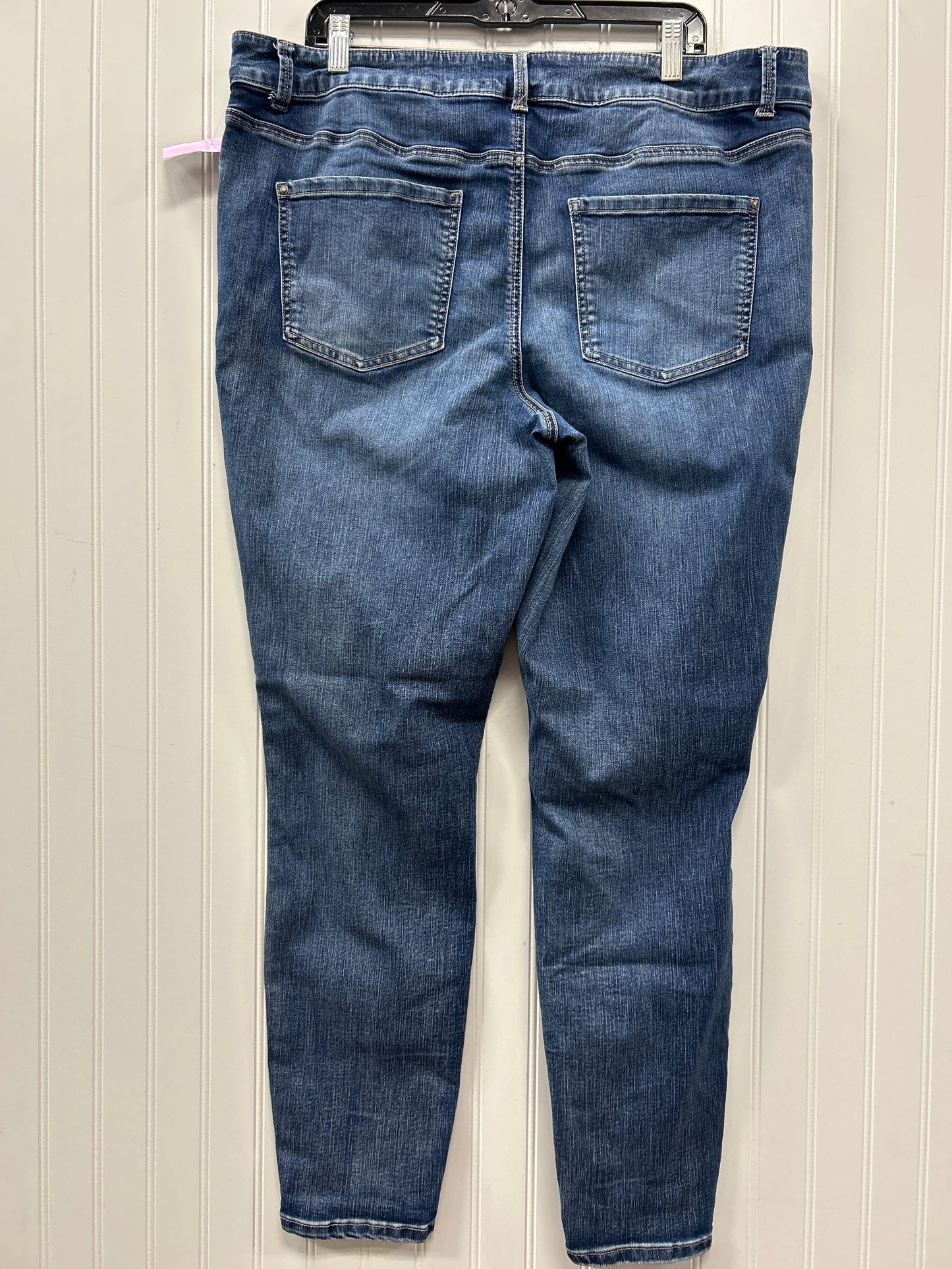Jeans Skinny By Maurices In Blue Denim, Size:20